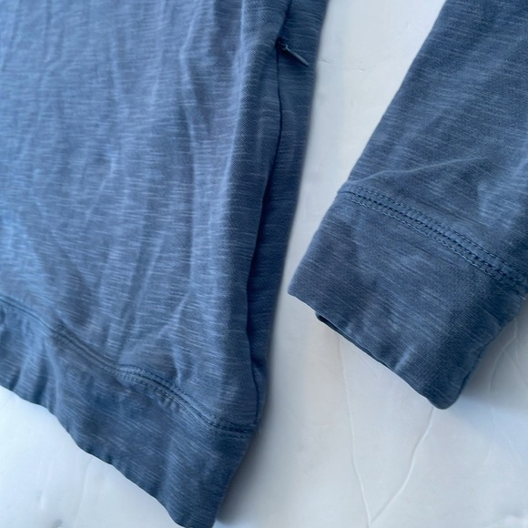 Orvis Blue Quarter-Zip Pullover with Pockets Medium - Picture 9 of 16